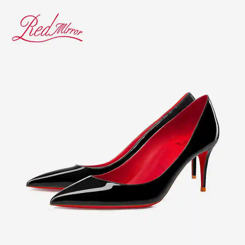 Shoes For Woman 2025 Trend Luxury Red Bottoms High Heels Pointed Toe Stiletto Pumps 12 cm Comfortable Party Dress Wedding Shoes