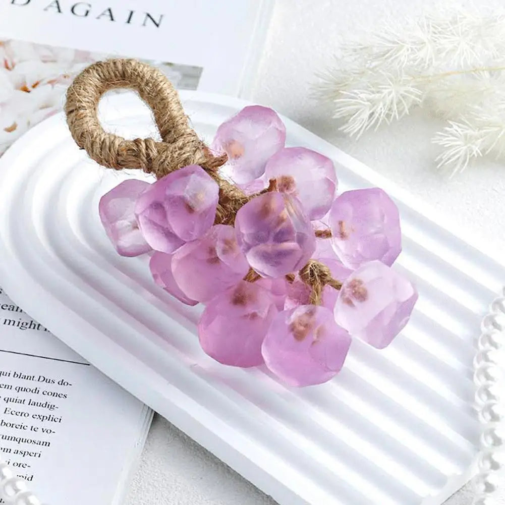 Crystal Grape Soap Handmade Artisan Moisturizing Body Shower And Facial Cleansing Radiant Skin & Shower, Elegantly Gift-Boxed