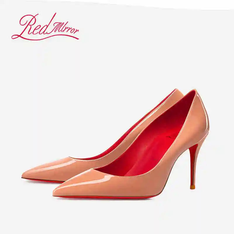 Shoes For Woman 2025 Trend Luxury Red Bottoms High Heels Pointed Toe Stiletto Pumps 12 cm Comfortable Party Dress Wedding Shoes