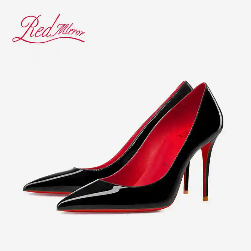 Shoes For Woman 2025 Trend Luxury Red Bottoms High Heels Pointed Toe Stiletto Pumps 12 cm Comfortable Party Dress Wedding Shoes