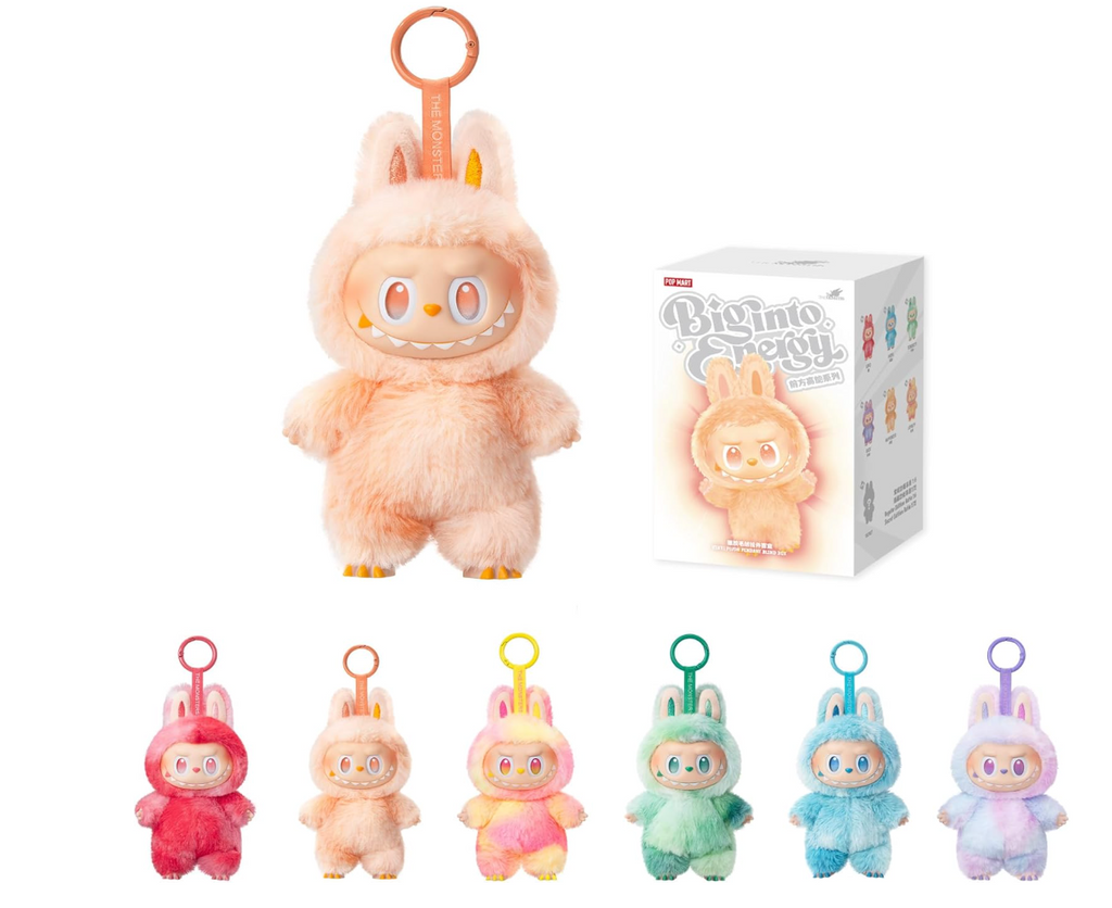 The Monsters Big into Energy Series-Vinyl Plush Pendant Blind Box, Blind Box Figures, Random Design Action Figures Collectible Toys Home Decorations, Single Box