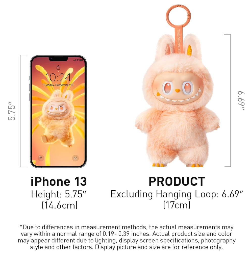 The Monsters Big into Energy Series-Vinyl Plush Pendant Blind Box, Blind Box Figures, Random Design Action Figures Collectible Toys Home Decorations, Single Box