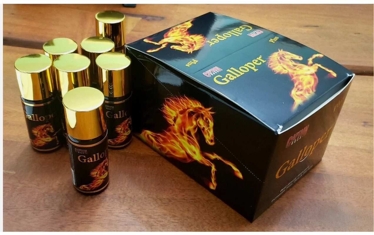 Galloper Plus Natural Herbal Liquid Male Sexual Enhancement 12 Bottles Longer Stronger