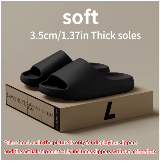 EVA Anti-Slip Men's Slippers Home Thick Bottom Slippers Comfortable Lightweight Indoor Outdoor House Slippers