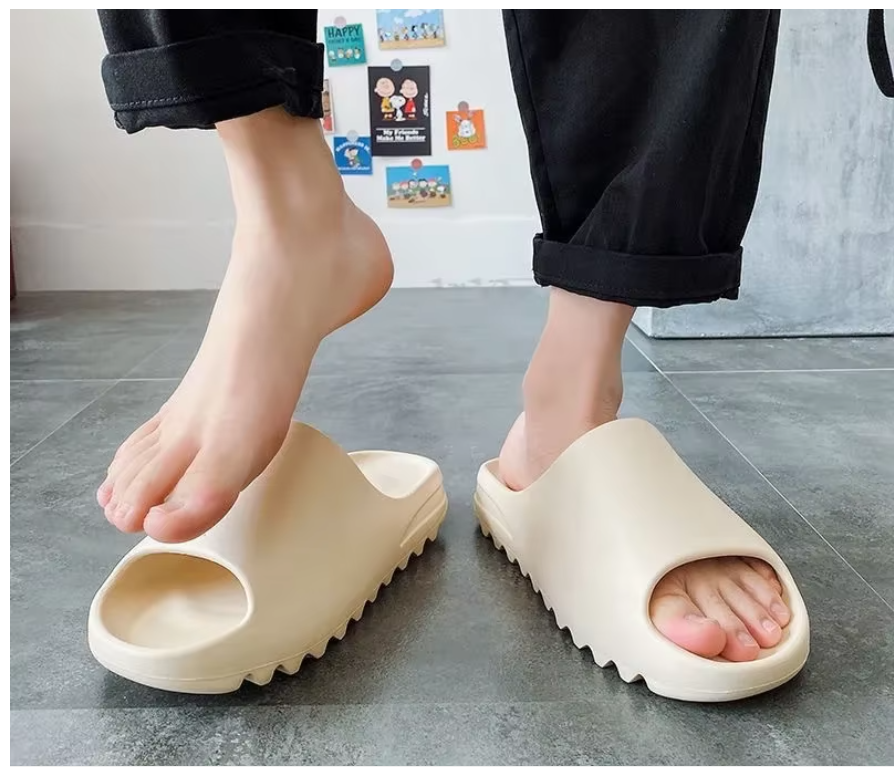 Summer Fashion Coconut Slippers Cloud Thick-soled EVA Sandals Soft Bottom Slides in Brown Black Beige Green for Men Women