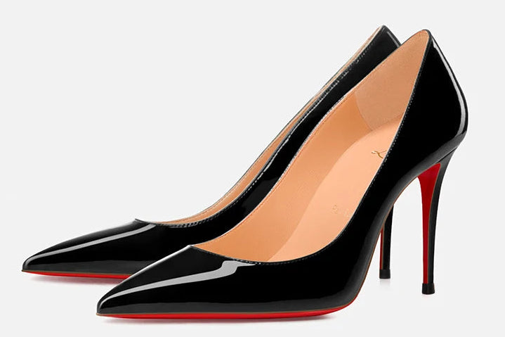 Shoes For Woman 2025 Trend Luxury Red Bottoms High Heels Pointed Toe Stiletto Pumps 12 cm Comfortable Party Dress Wedding Shoes