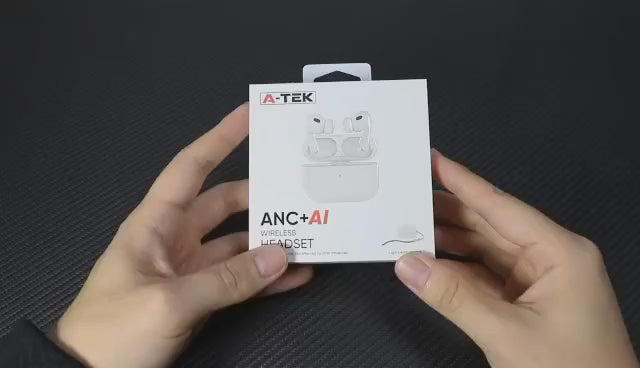 A-TEK ANC+AI Wireless Headset