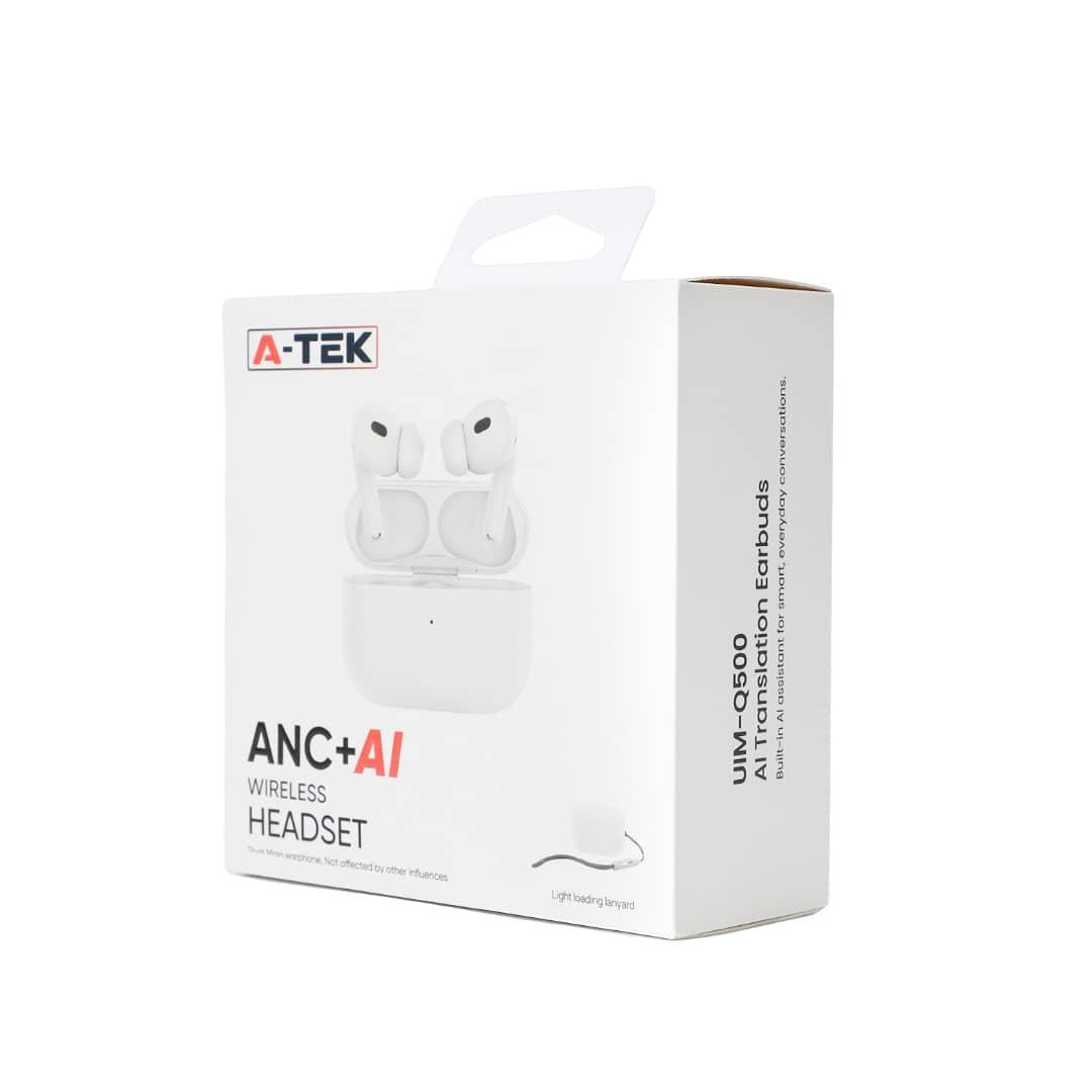 A-TEK ANC+AI Wireless Headset