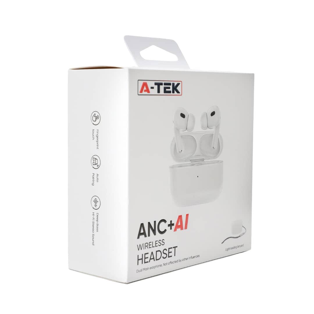 A-TEK ANC+AI Wireless Headset