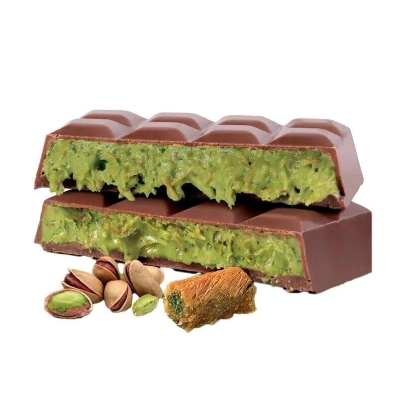 Bolci Dubai Kadaif (Kadayif) Chocolate, Antep Pistachio, Kunafa Chocolate