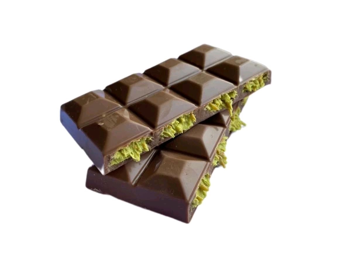 Bolci Dubai Kadaif (Kadayif) Chocolate, Antep Pistachio, Kunafa Chocolate